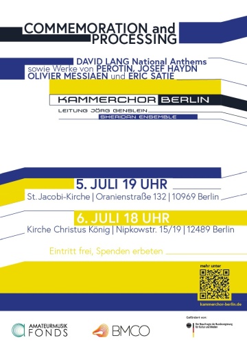 Konzert COMMEMORATION and PROCESSING